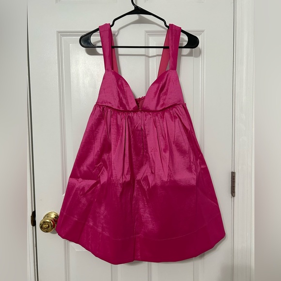 For Love And Lemons Dresses & Skirts - For love and lemons Selena mini dress in hot pink